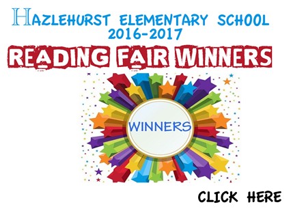 Elementary Reading Fair Winners